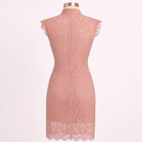 BAR lll Lace Pink Dress l SIZE XS - Picture 2 of 5